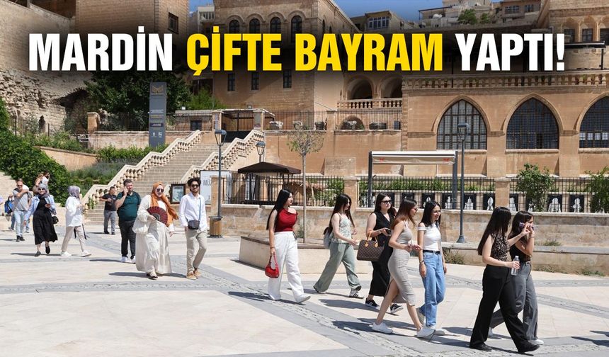 Mardin çifte bayram yaptı!