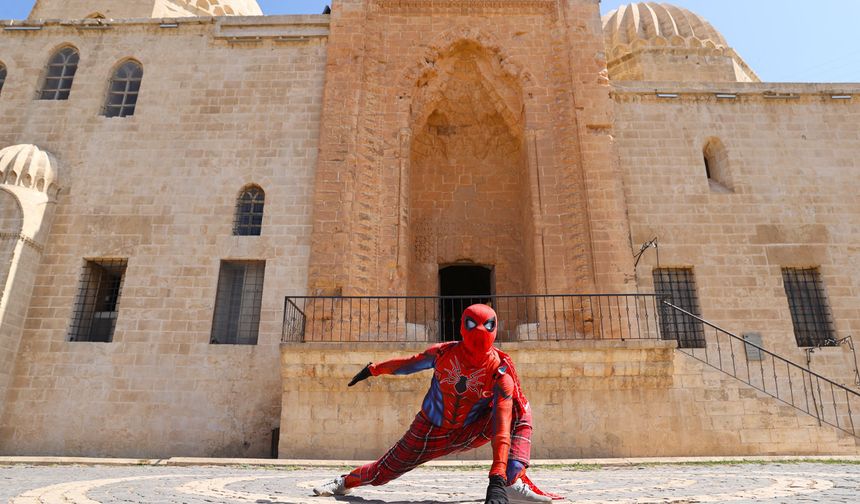 Örümcek Adam’ Mardin'de