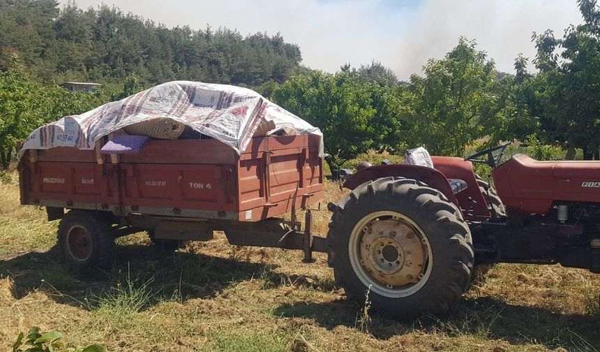 Sakarya’da yangın bölgesindeki köyler boşaltılıyor