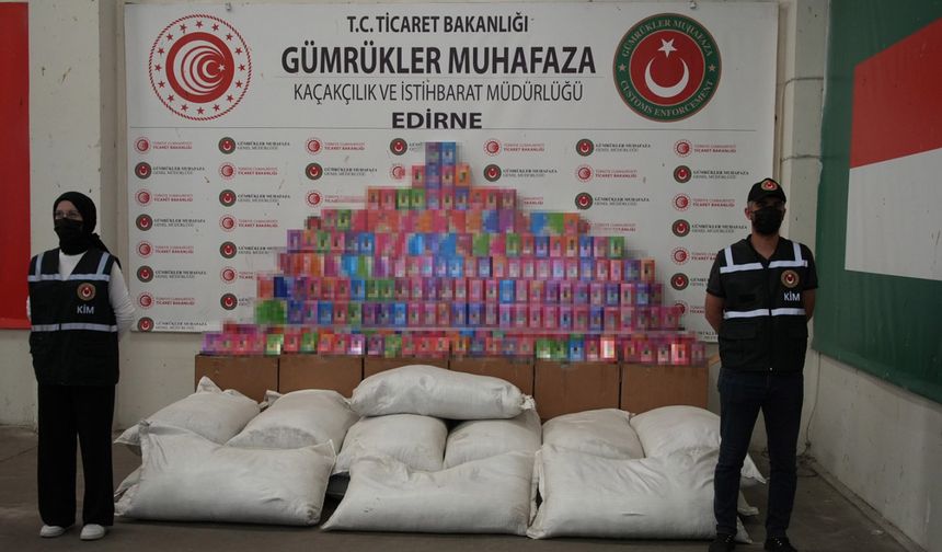 Sınır kapılarında kaçakçılığa büyük darbe