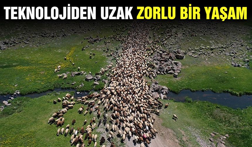 Teknolojiden uzak zorlu bir yaşam