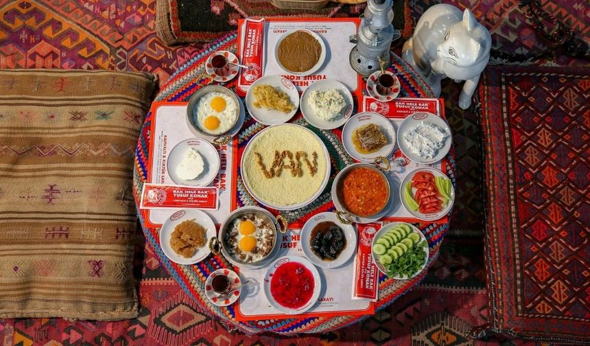 'Van kahvaltısı' dünyanın en iyi kahvaltısı seçildi