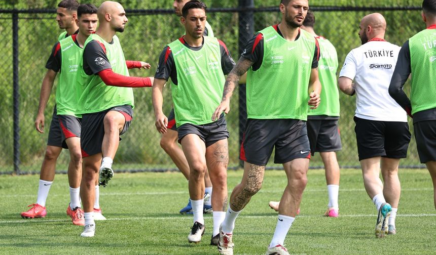 Milli Takım, ABD maçının hazırlıklarını sürdürüyor