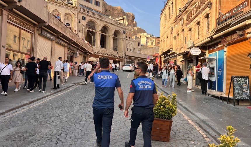Mardin'de zabıta ekipleri sahaya çıktı