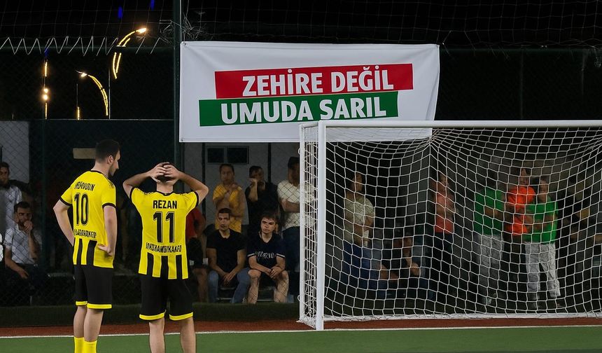 Diyarbakır Bismil’de uyuşturucuya kırmızı kart