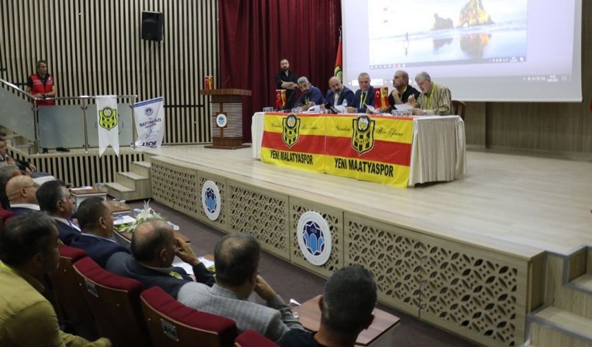 Yeni Malatyaspor'da kongre: Yeni başkan seçildi