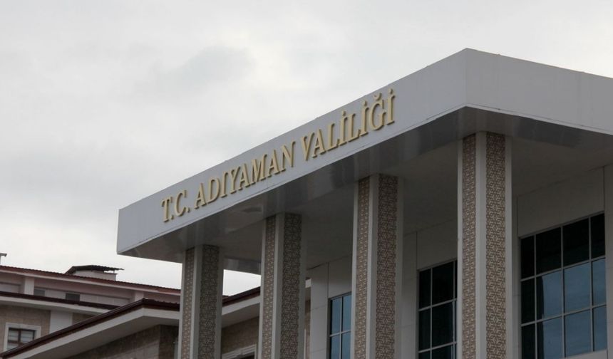 Adıyaman Valiliği açıkladı: 1 Temmuz’a kadar giriş-çıkışlar yasak!