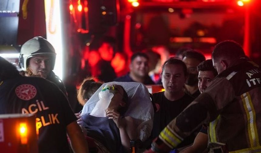 Ankara’da yangın faciası: 3 ölü, 27 yaralı