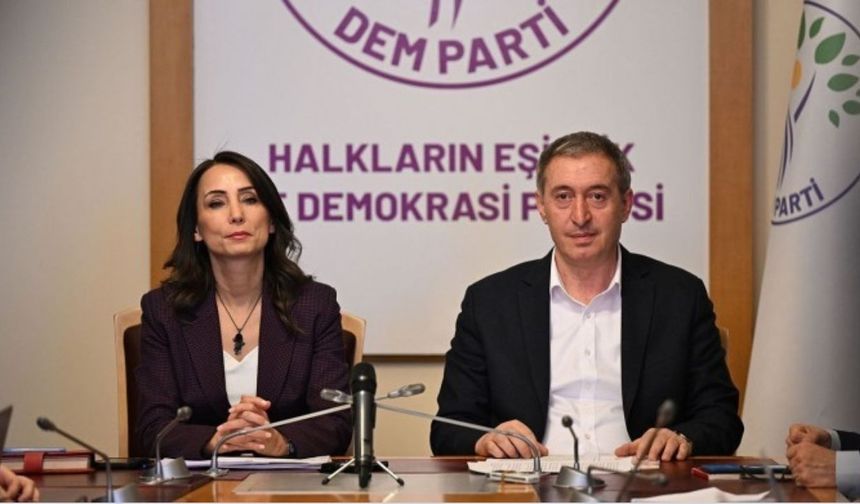 DEM Parti Eş Genel Başkanları: PKK'nin töreni demokratik ve özgür yaşama davettir