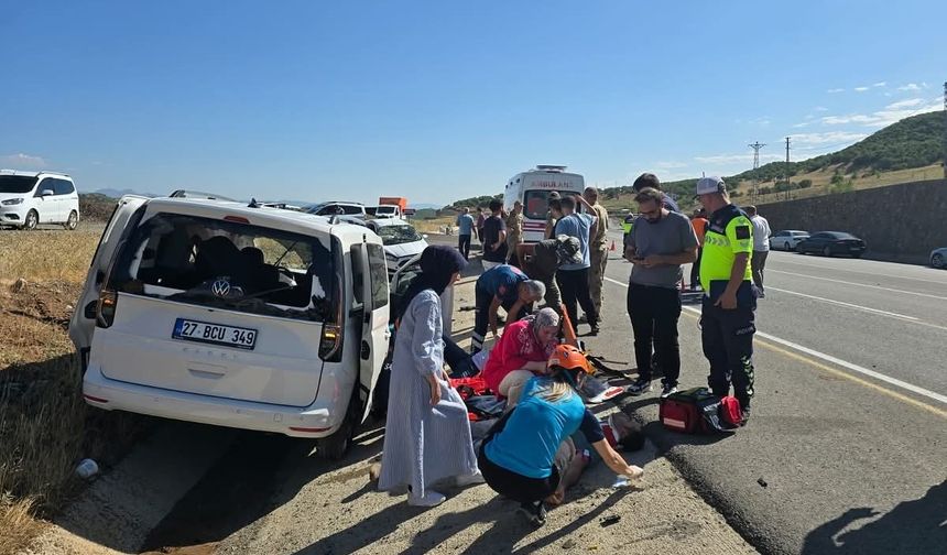 Bingöl’de trafik kazası: 3 yaralı