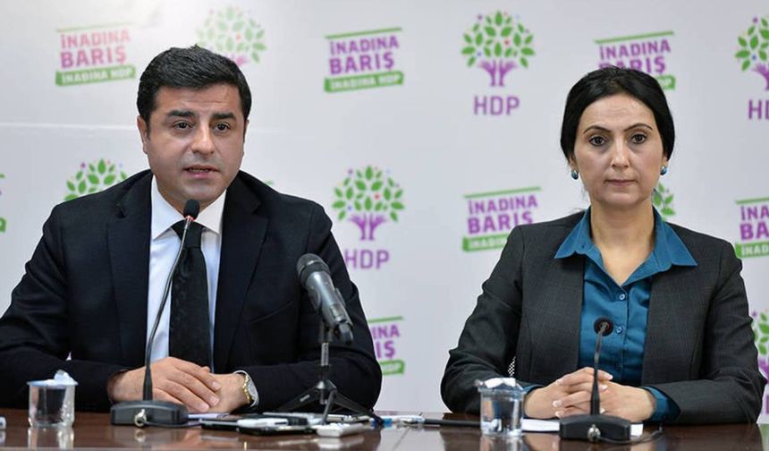SON DAKİKA: Demirtaş ve Yüksekdağ  için yapılan tahliye talebi reddedildi!
