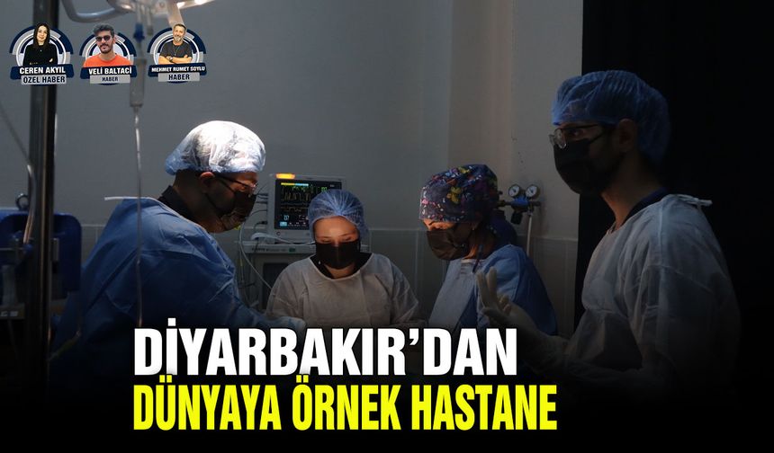 Diyarbakır’dan dünyaya örnek hastane