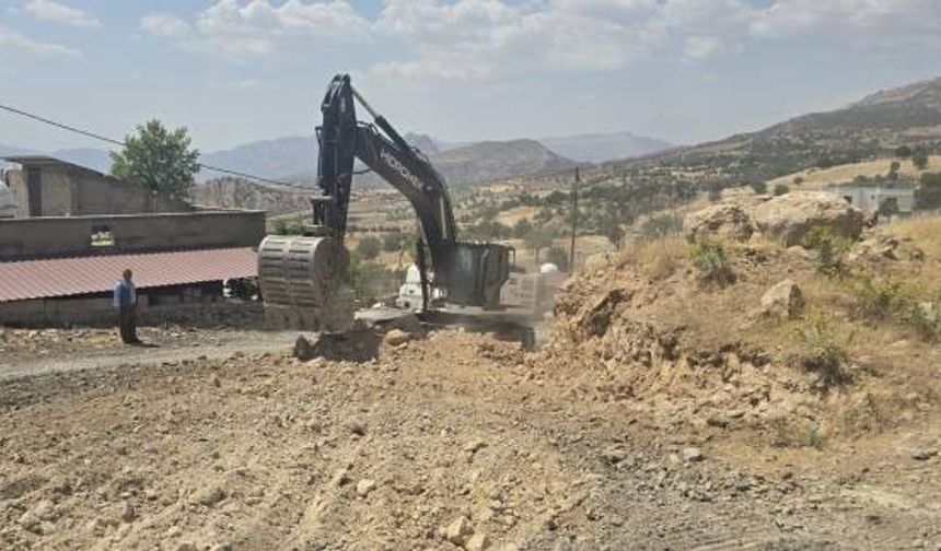Şırnak'taki arazi imara açıldı, çalışma başladı