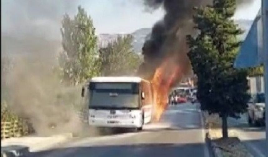 İzmir’de faciadan dönüldü, yolcular canını zor kurtardı