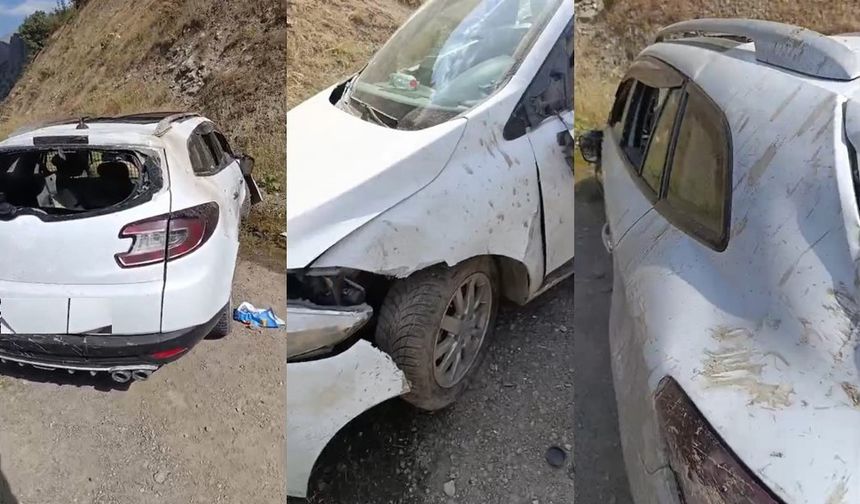 Hakkari karayolunda kabus dolu anlar