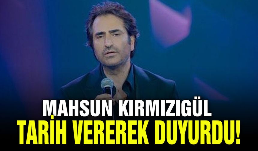 Mahsun Kırmızıgül, tarih vererek duyurdu!
