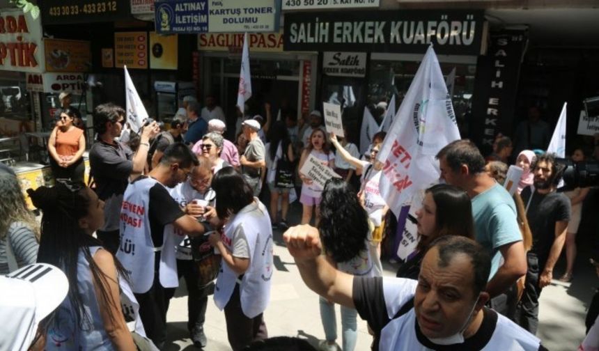 Öğretmenlerin yürüyüşüne müdahale: 23 gözaltı