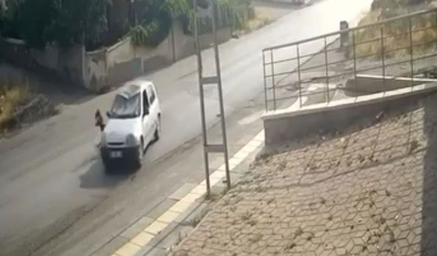 Polisten kaçarken otomobilin biri çarptı diğerinin altında kaldı