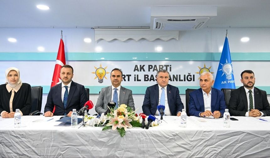 Bakanlar Bak ve Kacır, Siirt'te temaslarda bulundu