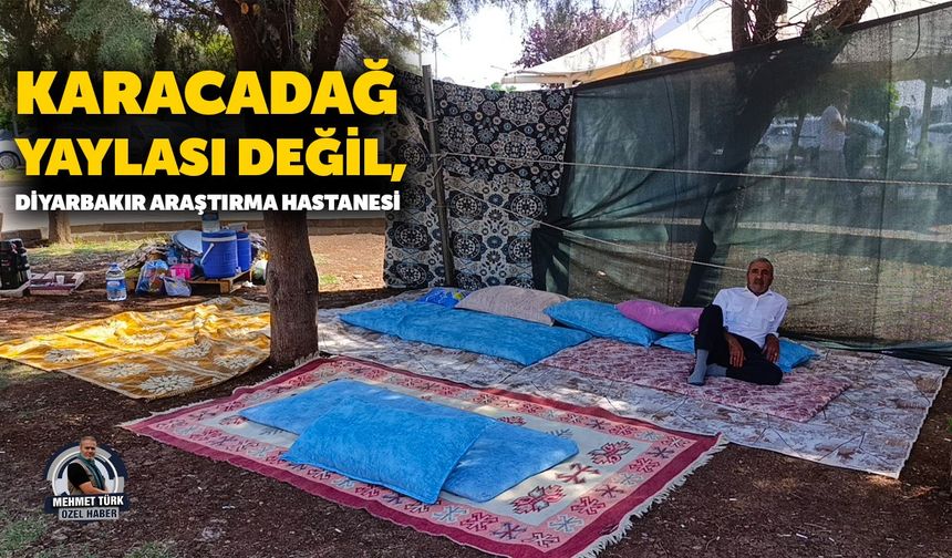 Karacadağ yaylası değil, Diyarbakır Araştırma Hastanesi