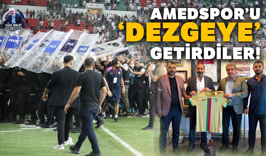 Amedspor’u ‘dezgeye’ getirdiler!