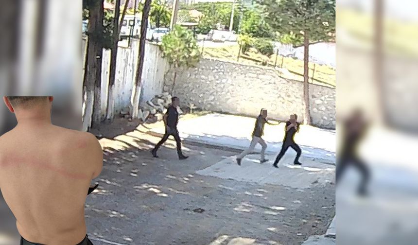 Belediye başkanından taş döşemeyen zabıtaya sopalı dayak!