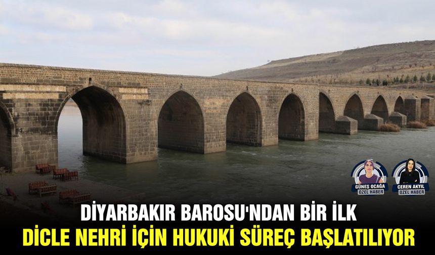 Diyarbakır Barosu'ndan bir ilk: Dicle Nehri için hukuki süreç başlatılıyor