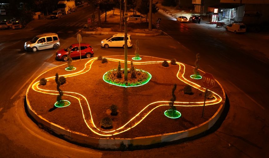 Diyarbakır Ergani’de, küçük bir dokunuş ilçeye renk kattı