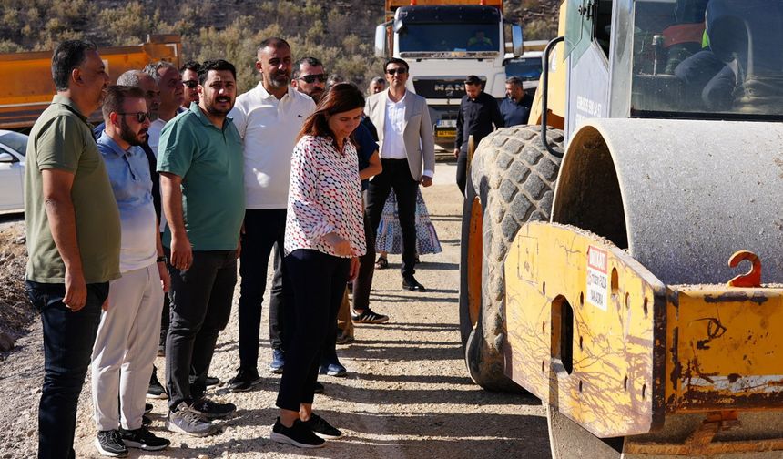 Diyarbakır Lice’de eski yola neşter atıldı!