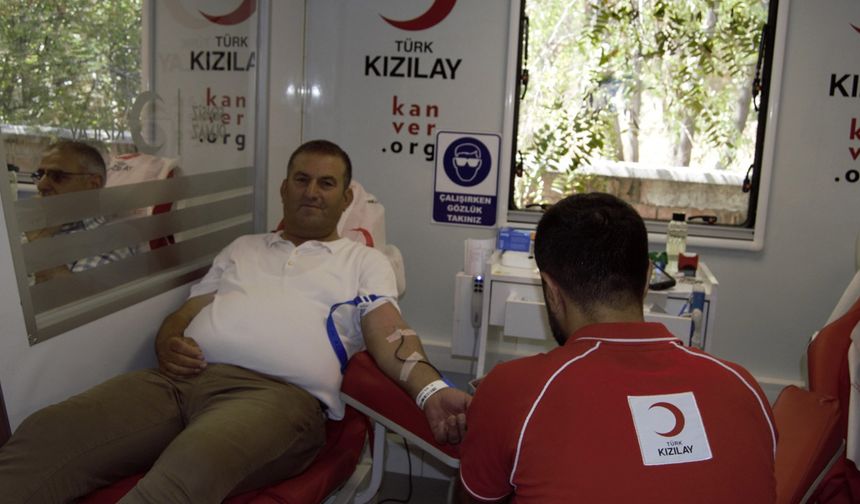Diyarbakır’da kan bağışı kampanyası