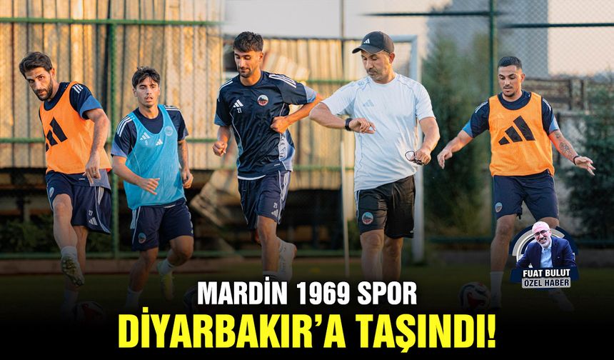 Mardin 1969 Spor, Diyarbakır’a taşındı!