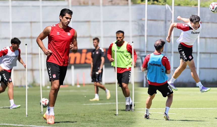 Sivasspor'da Amedspor maçı hazırlığı