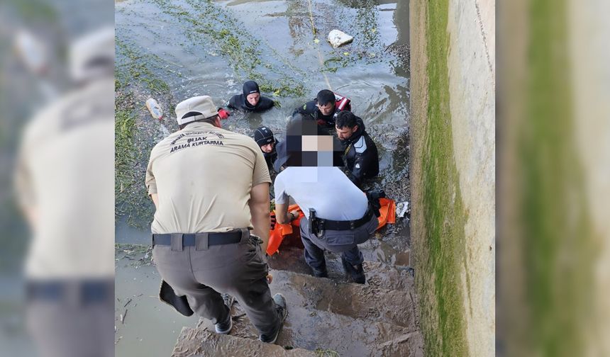 Sulama kanalına giren çocuk boğuldu