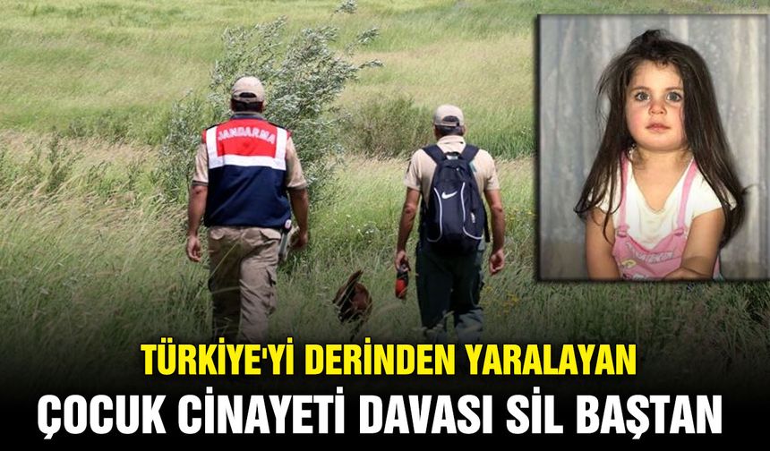 Türkiye'yi derinden yaralayan çocuk cinayeti davası sil baştan