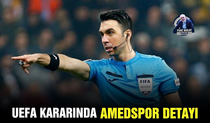 UEFA kararında Amedspor detayı