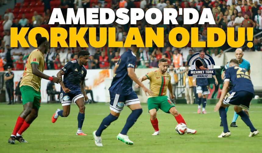 Amedspor'da korkulan oldu!