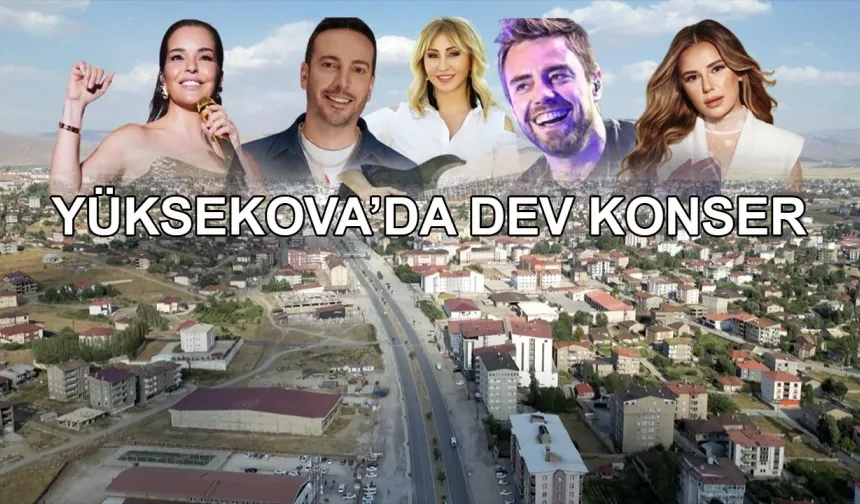 Murat Dalkılıç, Bengü, Merve Özbey ve Oğuzhan Koç Yüksekova’ya gidiyor