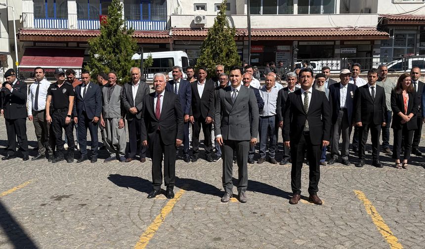 Diyarbakır Çermik'te Gaziler Günü kutlaması