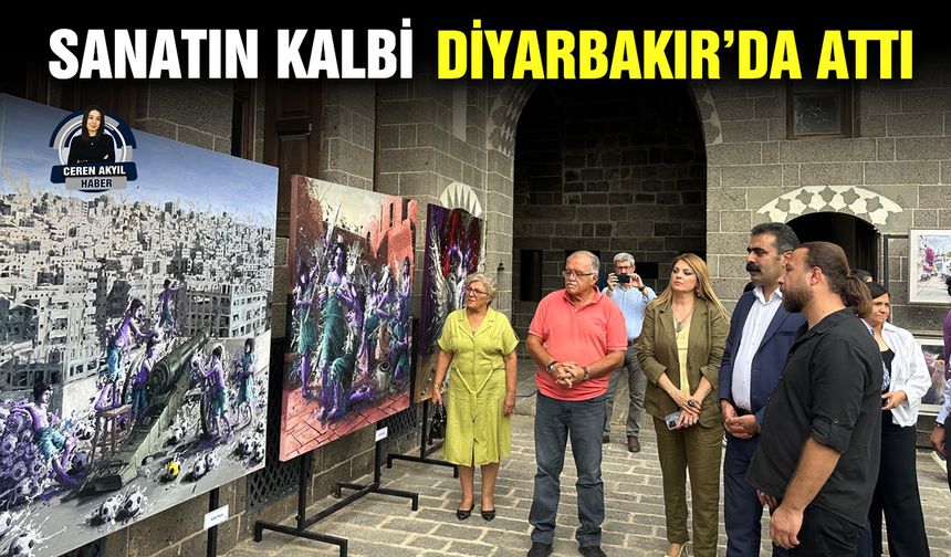 Sanatın kalbi Diyarbakır’da attı
