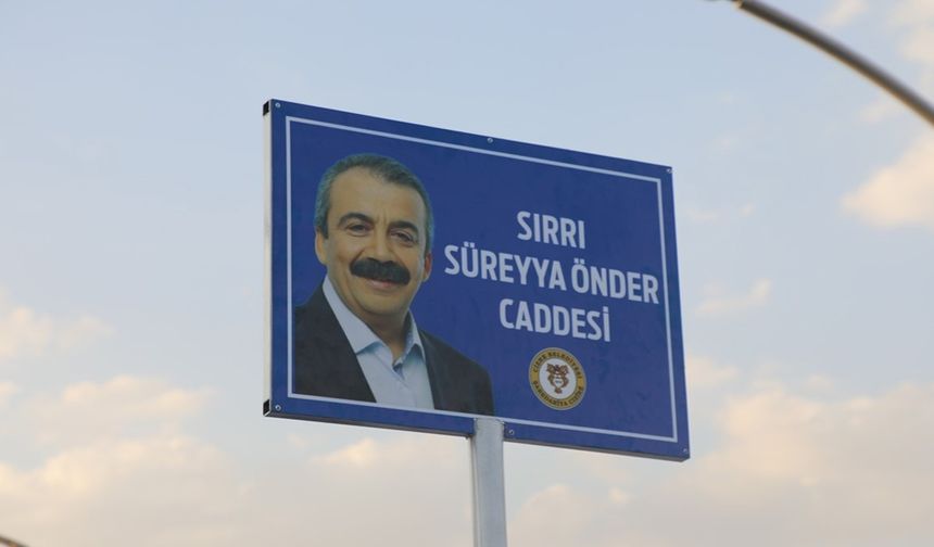 Şırnak’ta Sırrı Süreyya Önder’e ahde vefa