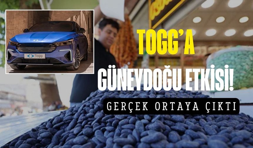 TOGG'a Güneydoğu etkisi! Yerli otomobilin sırrı ortaya çıktı
