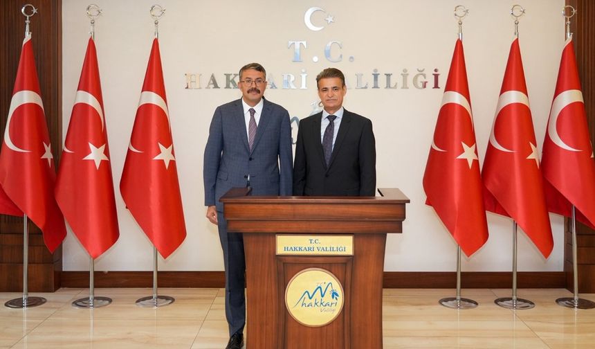 Soran Valisi’nden Hakkâri Valiliğine ziyaret