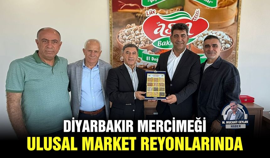 Diyarbakır mercimeği ulusal market reyonlarında