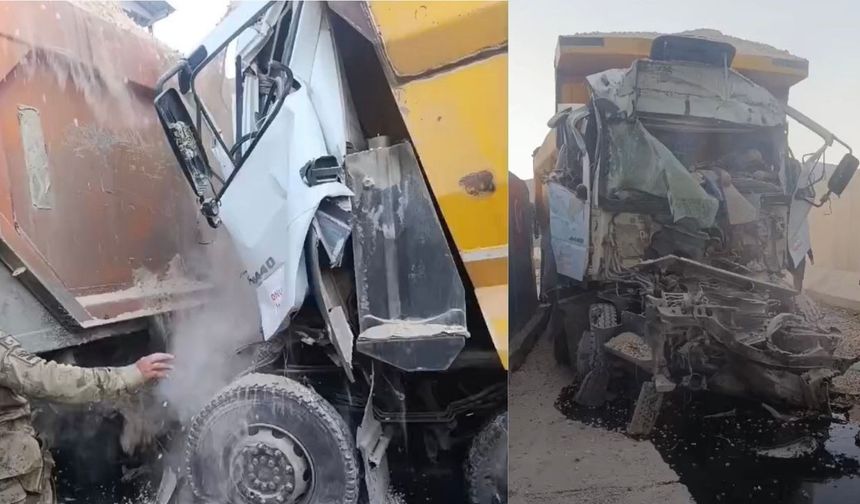 Mardin'de freni patlayan kamyon faciaya neden oldu: 1 ölü