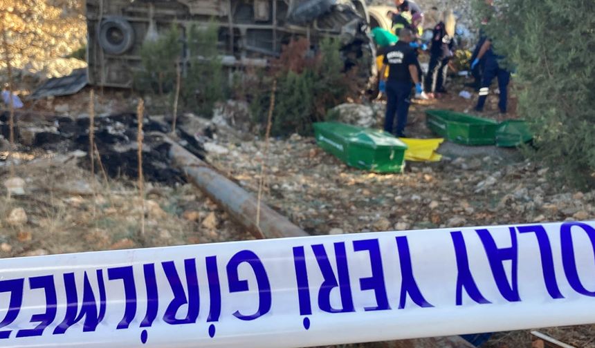 İşçi servisi kazasında ölü sayısı 6'ya yükseldi