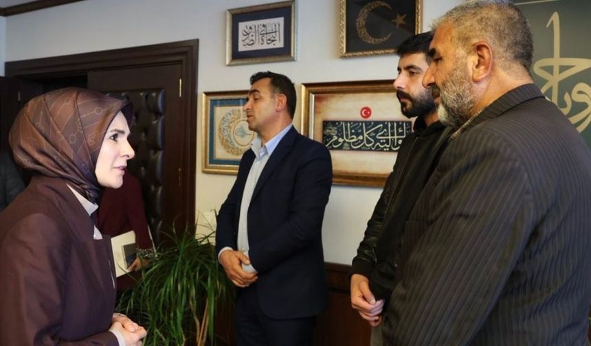 Rojin’in babası Nizamettin Kabaiş, Bakan Göktaş’la görüştü