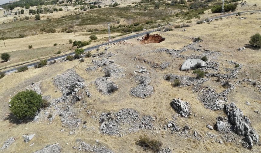 Roma dönemine ait 150 dönümlük yerleşim alanı bulundu