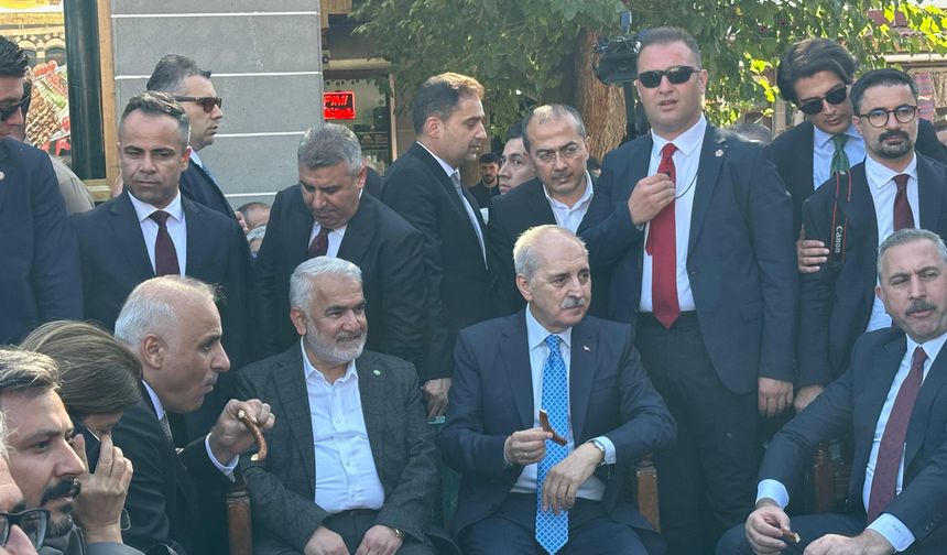 TBMM Başkanı ve komisyon heyetinden Diyarbakır’ın tarihi ilçesine çıkarma
