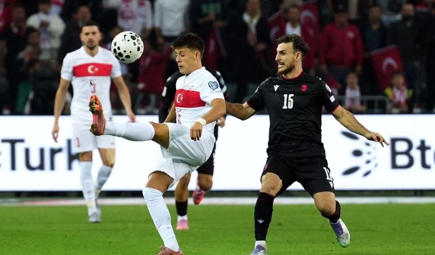 Dünya Kupası Elemeleri: Türkiye, Gürcistan karşısında 3-0 önde