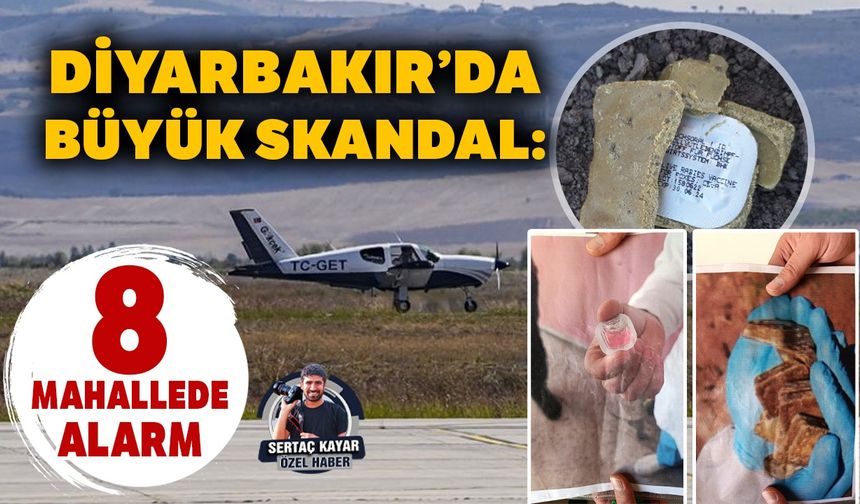 Diyarbakır’da büyük skandal: 8 mahallede alarm durumu